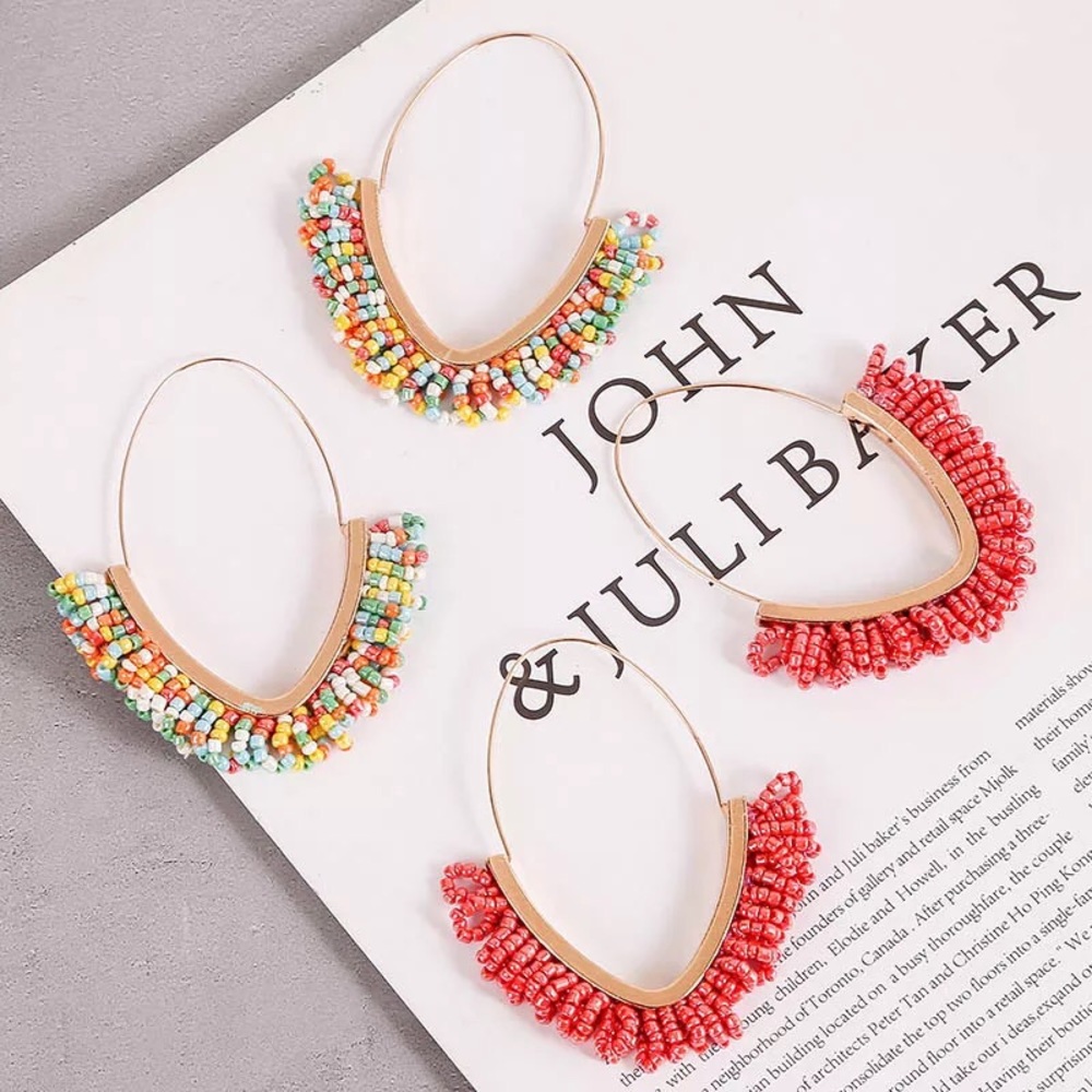 Botswana Beaded Earrings